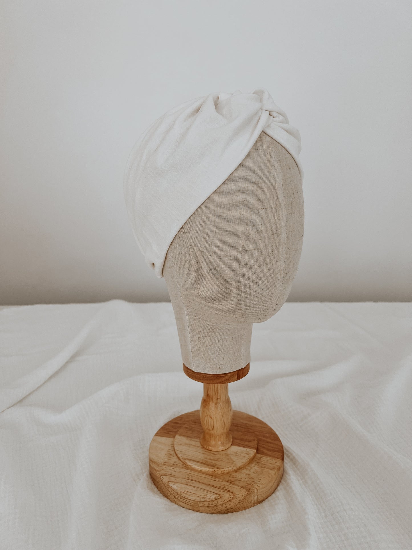 White turban- matching Atenea blouse