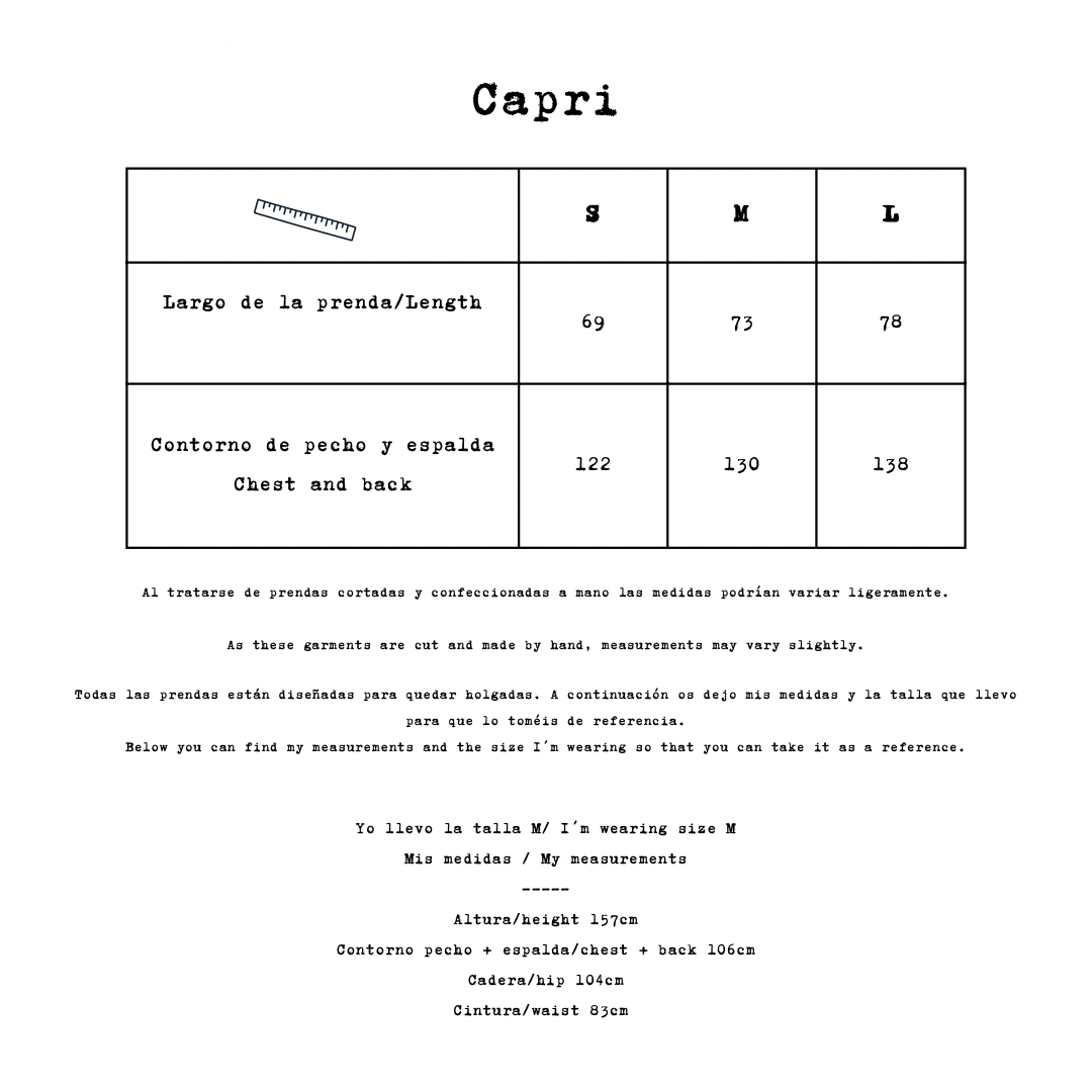 Camisa Capri