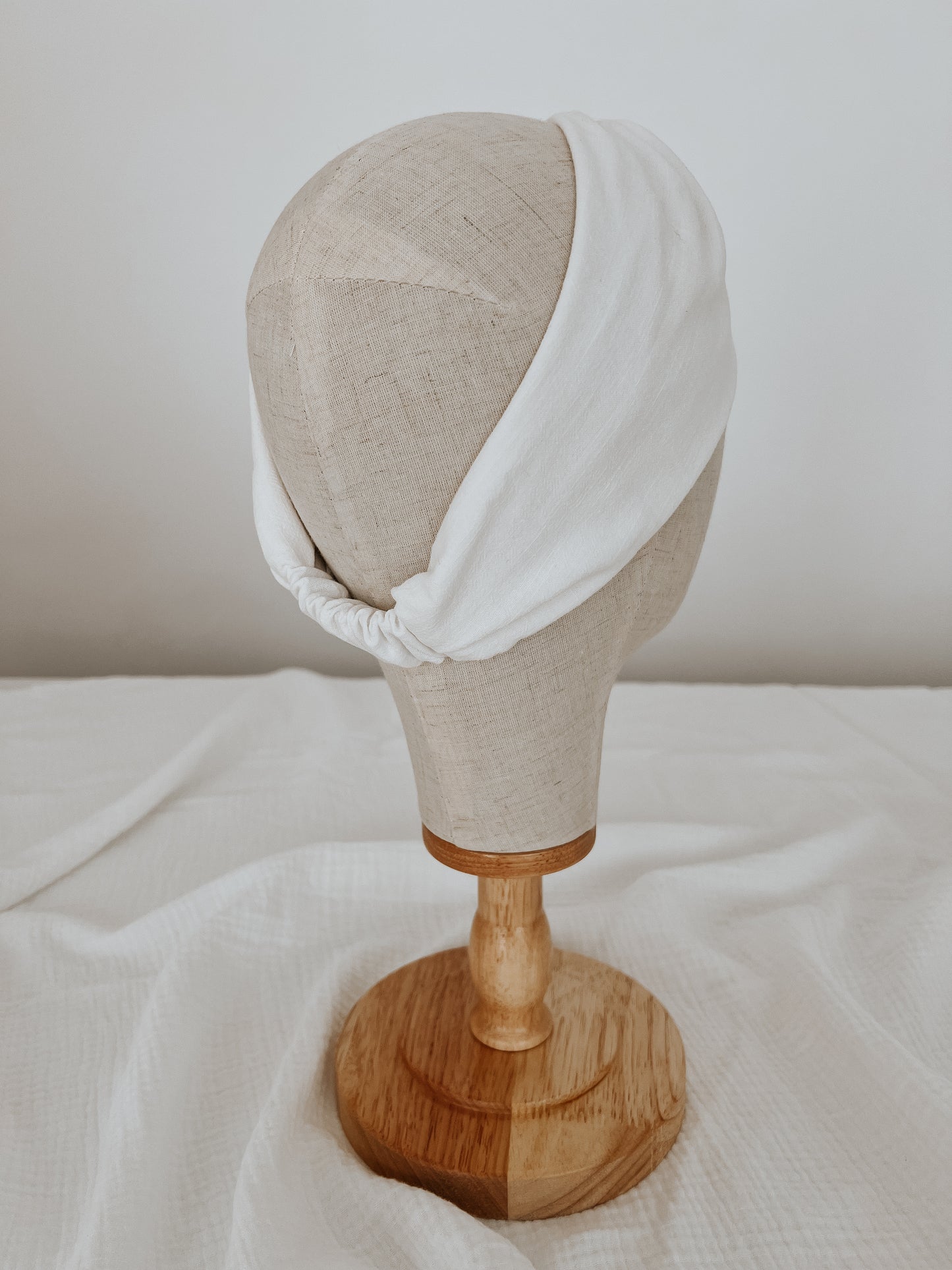 White turban- matching Atenea blouse
