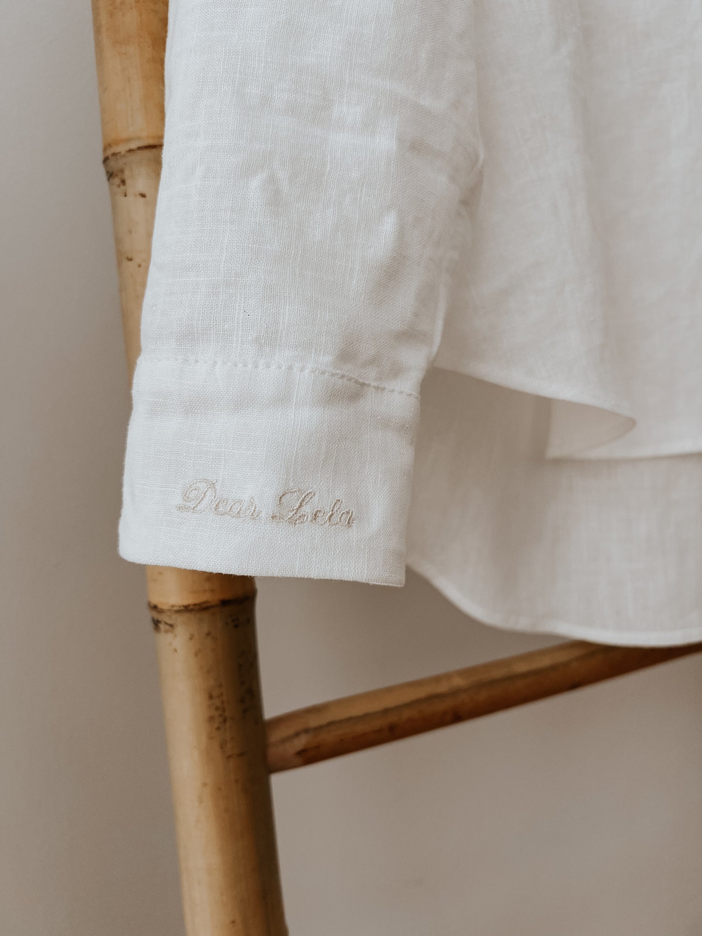 Camisa lino blanca